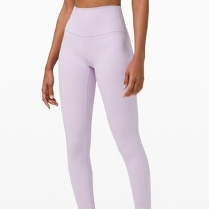 Lululemon Wunder Under High Rise 25” Lavender Dew leggings